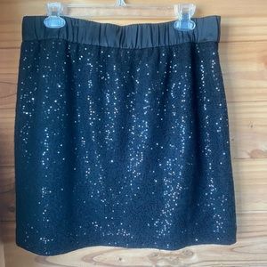 Ann Taylor Loft sequin skirt size Medium
